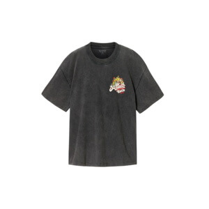 AllSaints Roque Short Sleeve Oversized Crew Neck T-Shirt
